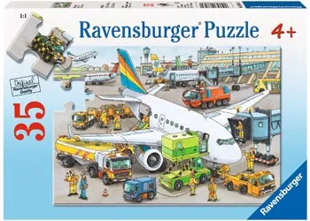 RAVENSBURGER BUSY AIRPORT PUZZLE 35PC
