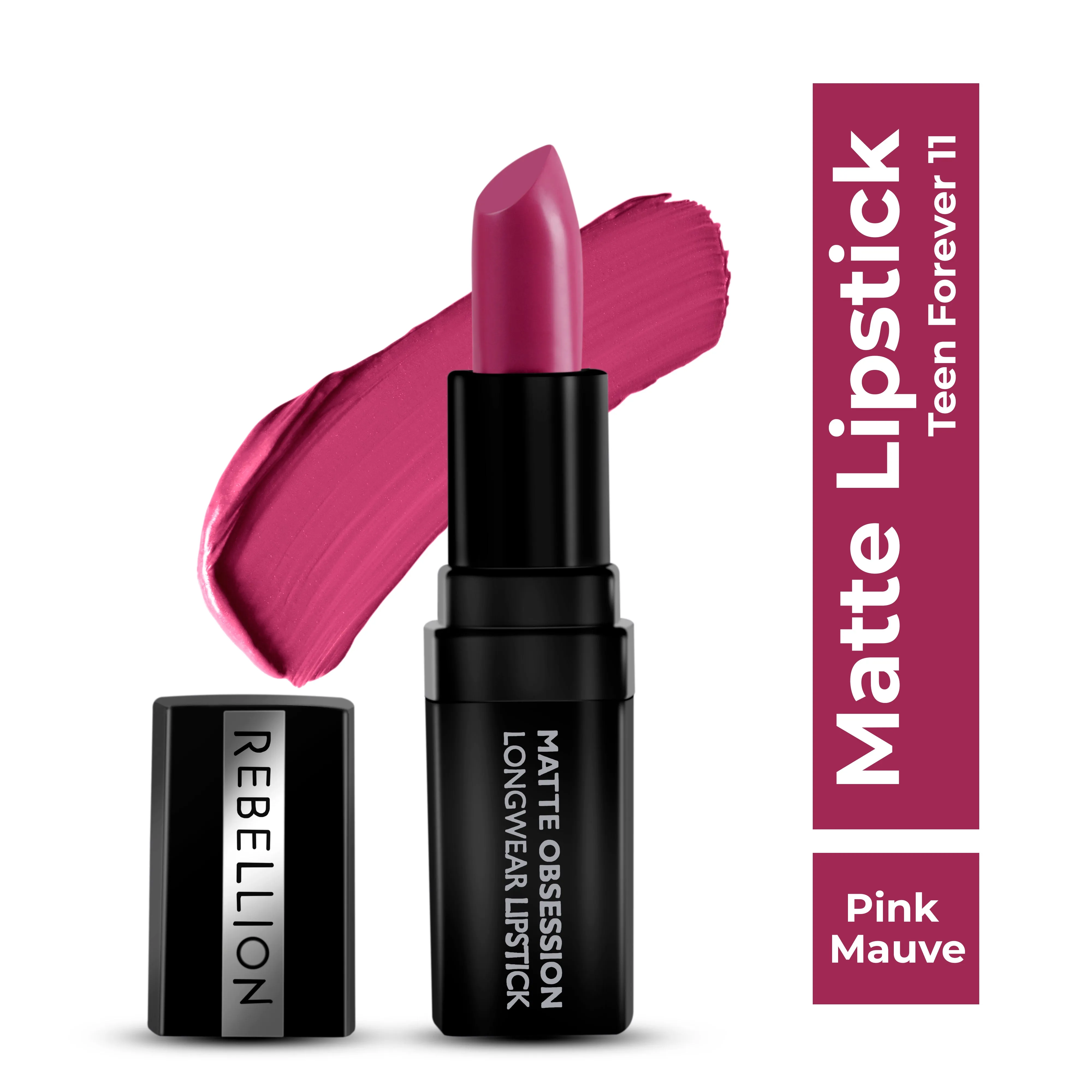 Rebellion Matte Obsession Long Wear Bullet Lipstick