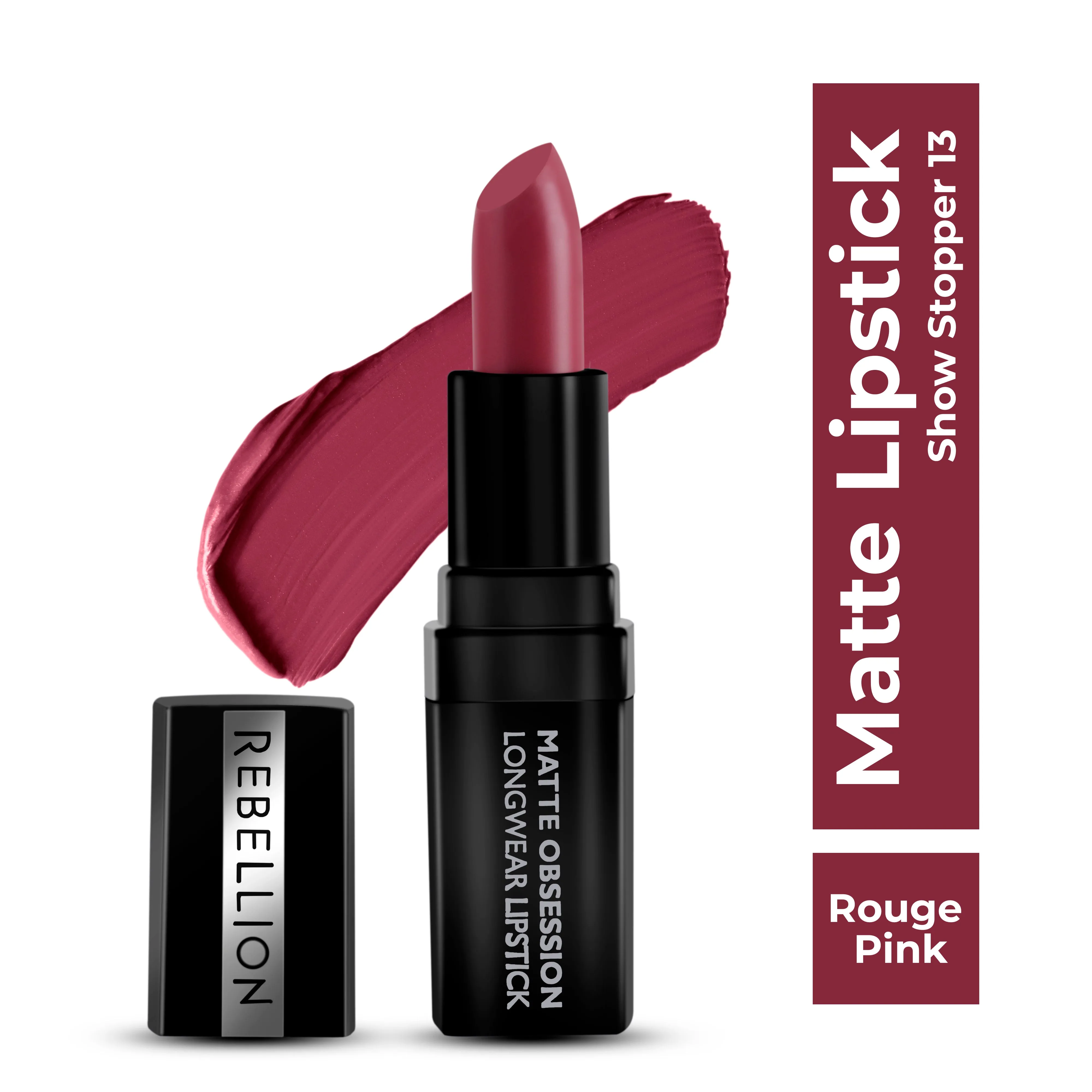 Rebellion Matte Obsession Long Wear Bullet Lipstick