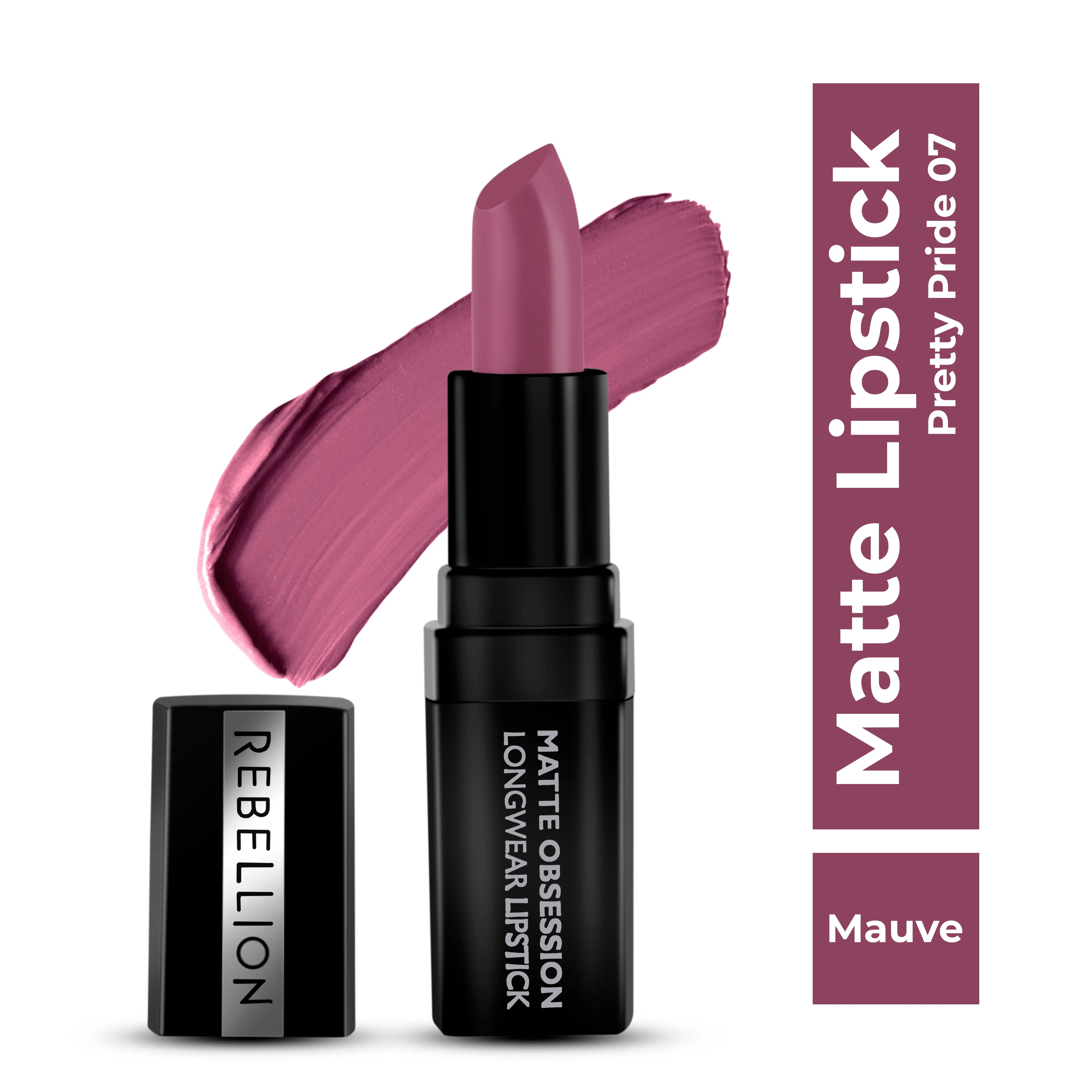 Rebellion Matte Obsession Long Wear Bullet Lipstick