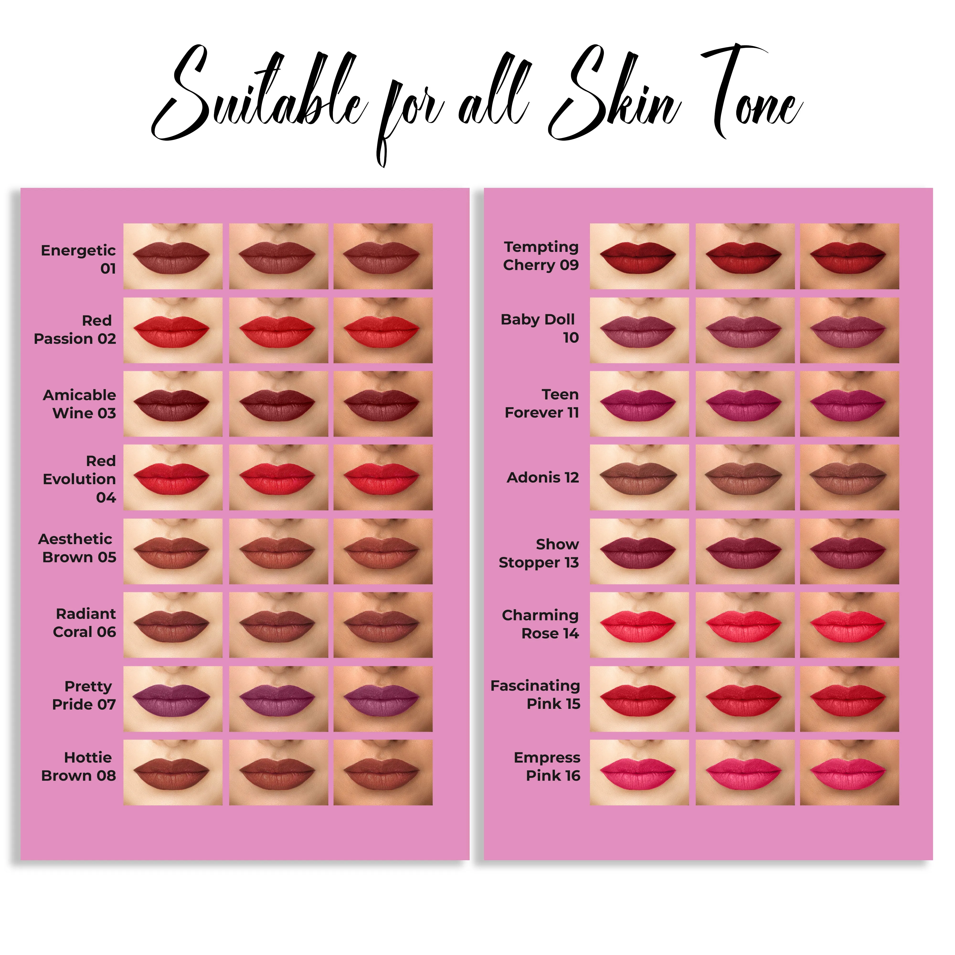 Rebellion Matte Obsession Long Wear Bullet Lipstick