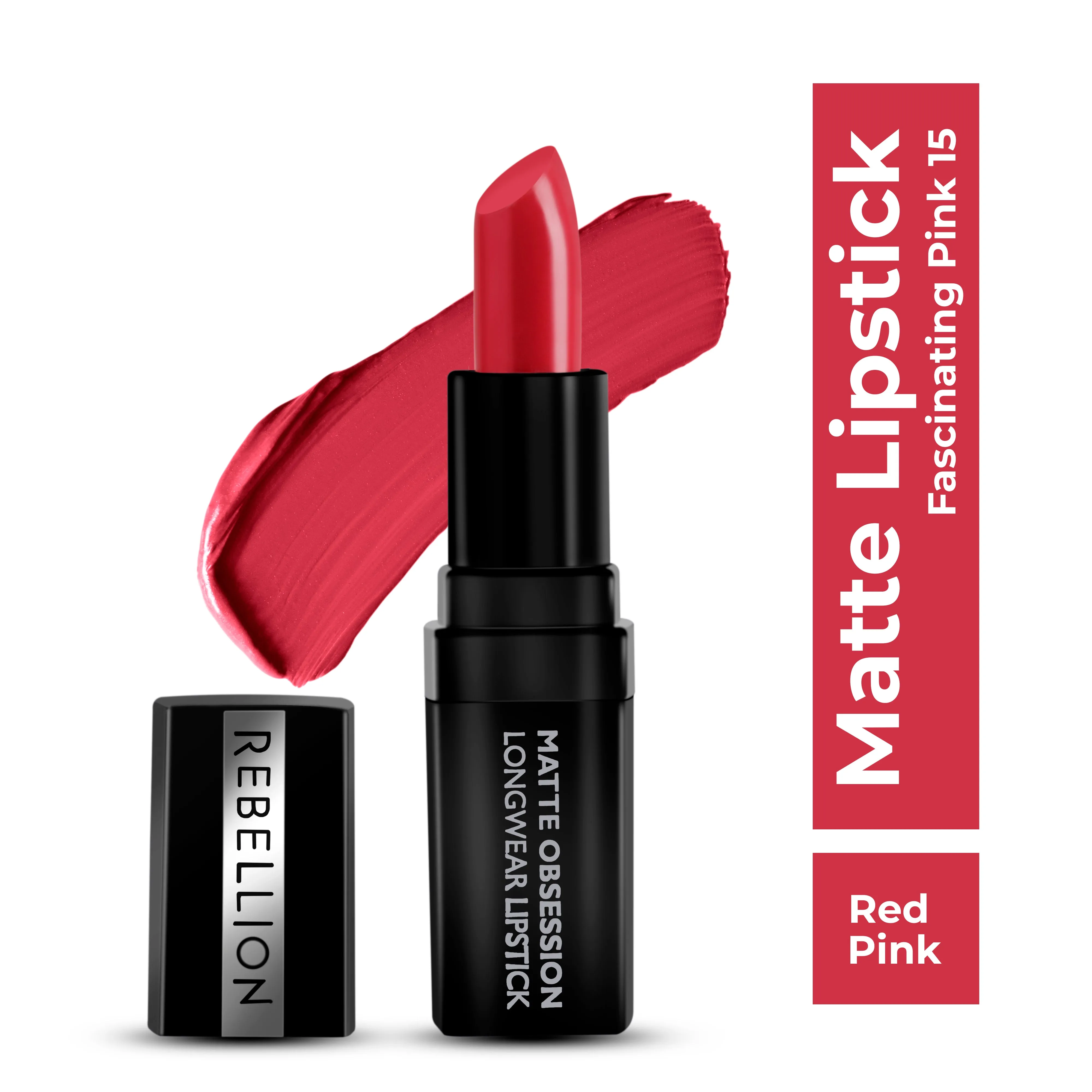 Rebellion Matte Obsession Long Wear Bullet Lipstick