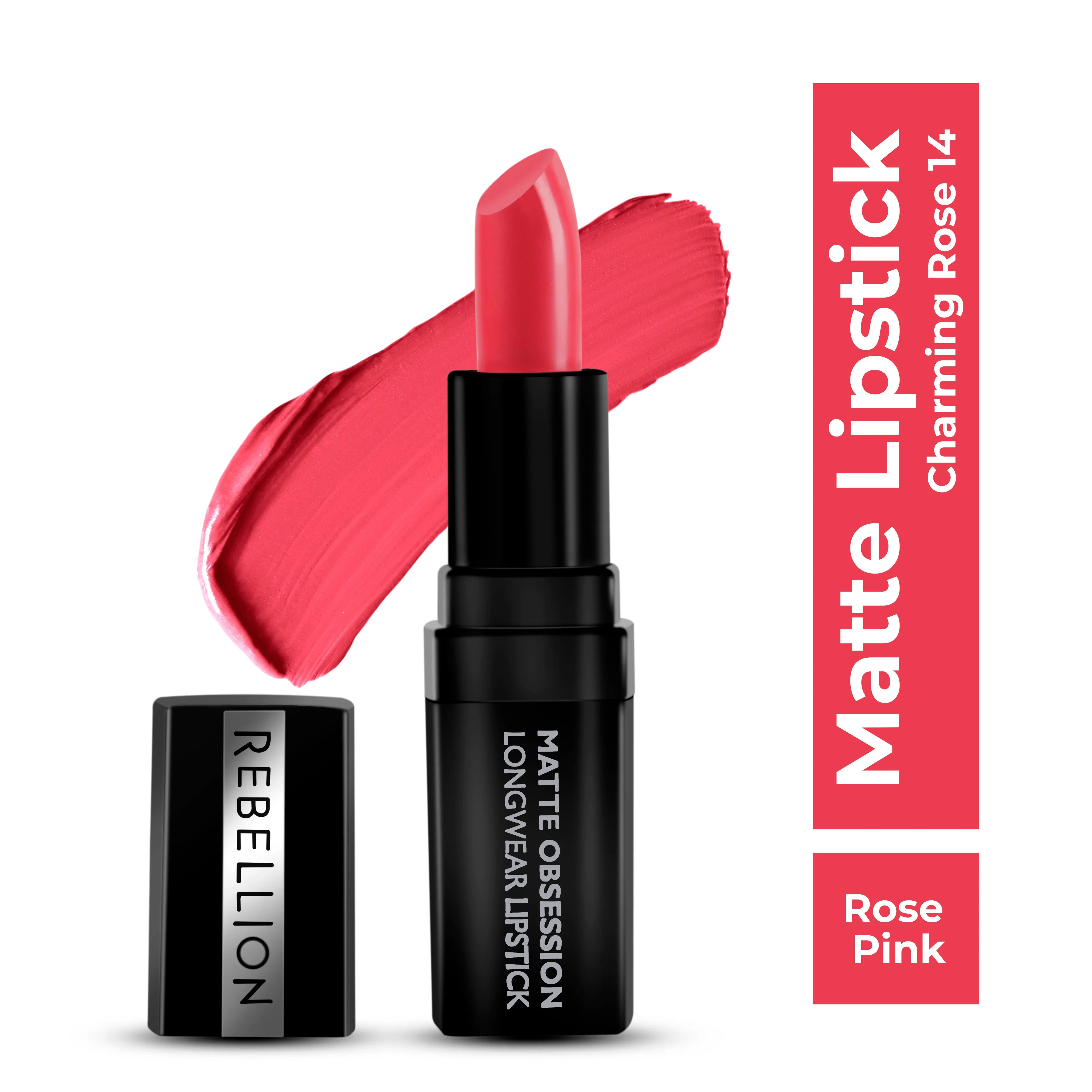 Rebellion Matte Obsession Long Wear Bullet Lipstick