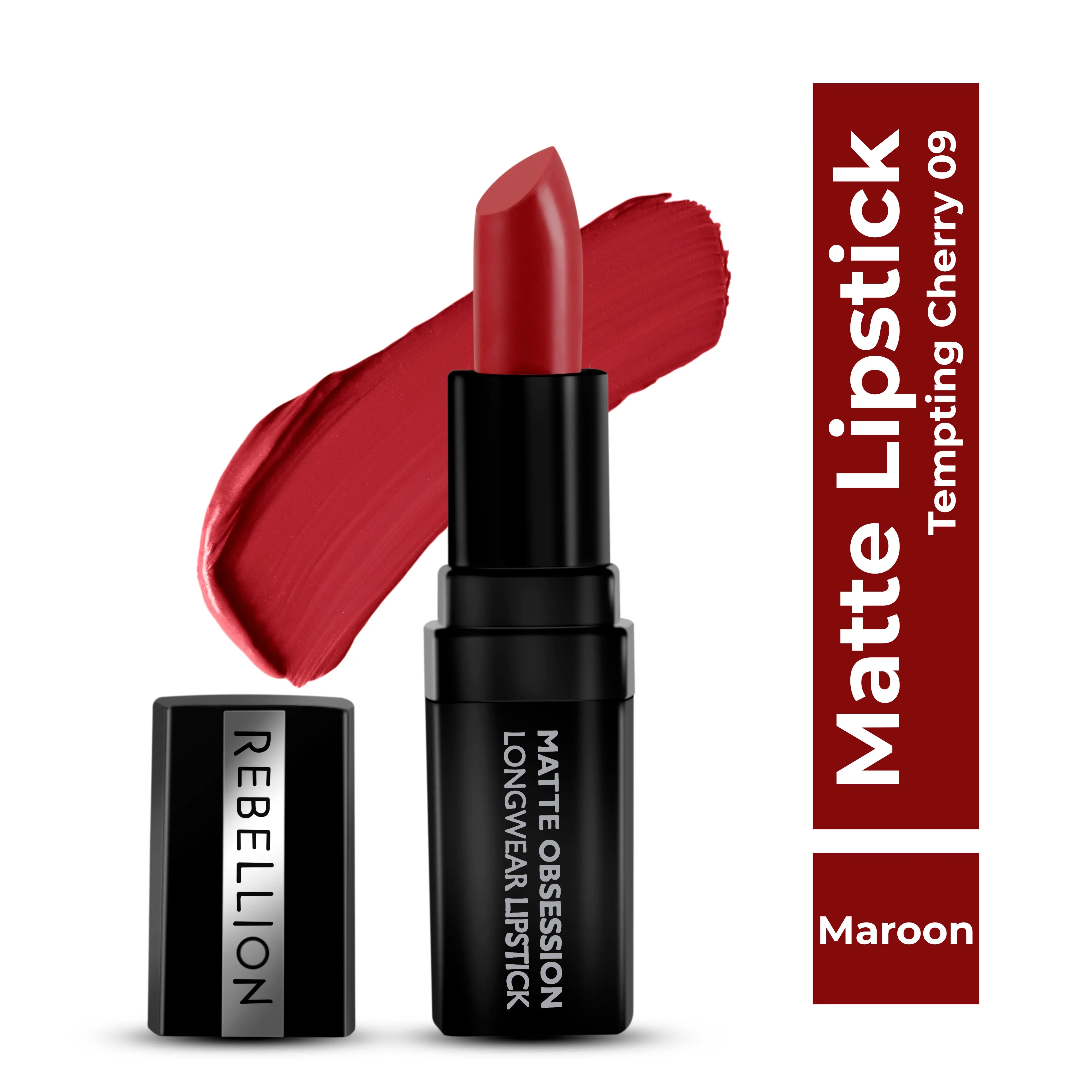 Rebellion Matte Obsession Long Wear Bullet Lipstick