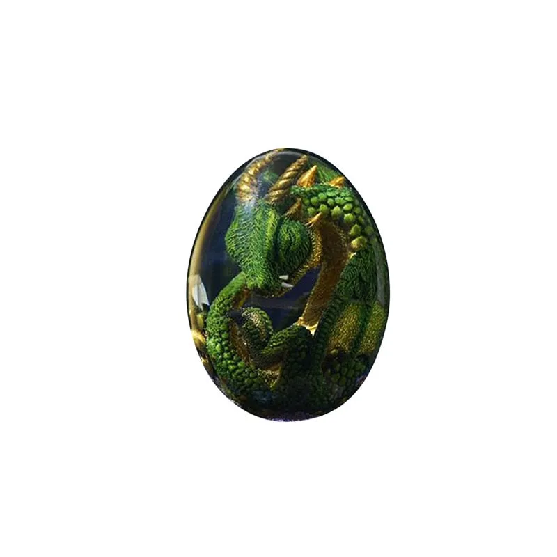 Resin Statue Of Lava Dragon Egg Sculpture For Home Décor, Gift Or Toy For Kid