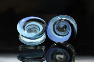 Rip Tide Glass Plugs (Pair) - G071
