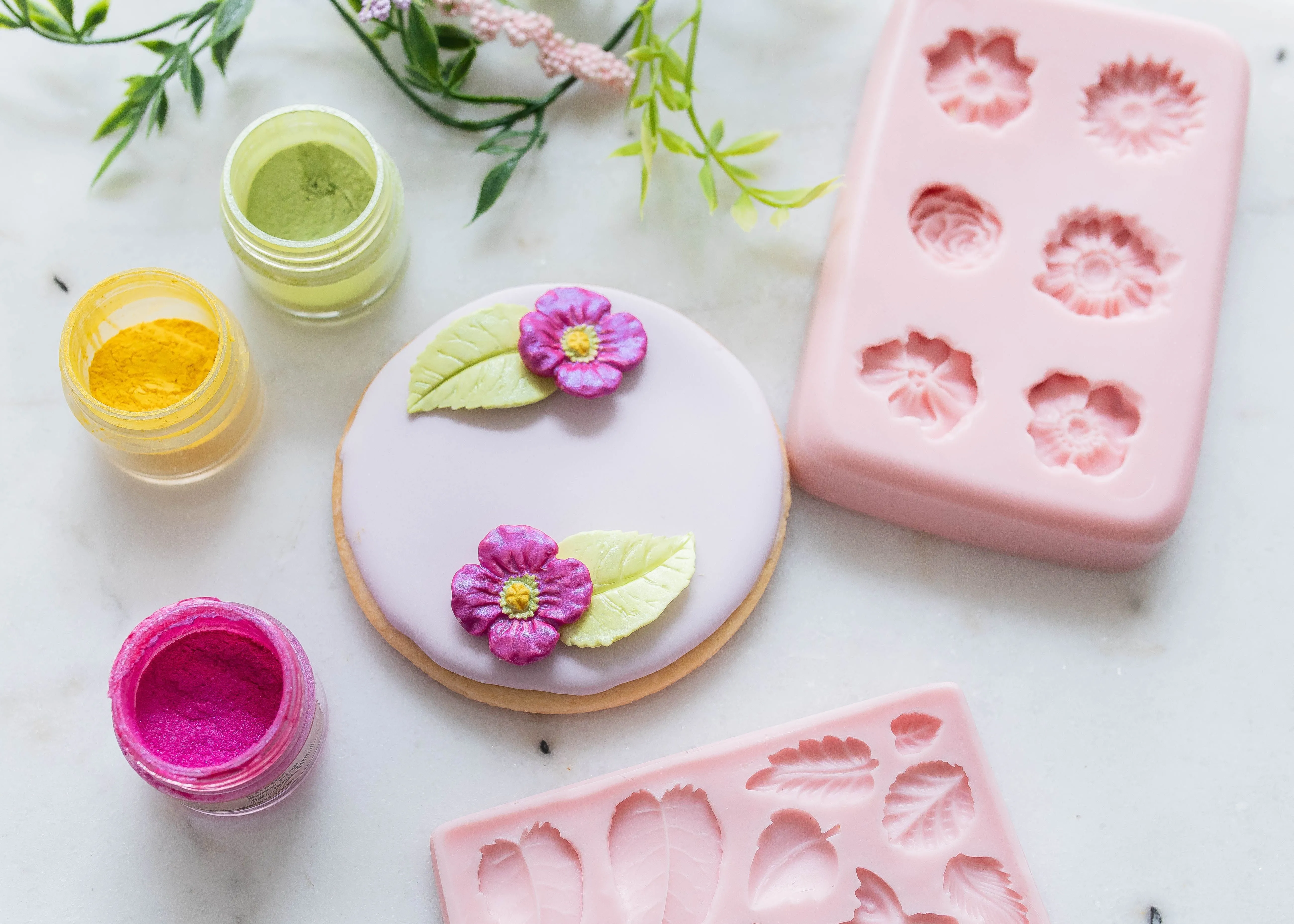 Rose Pink Luster Dust