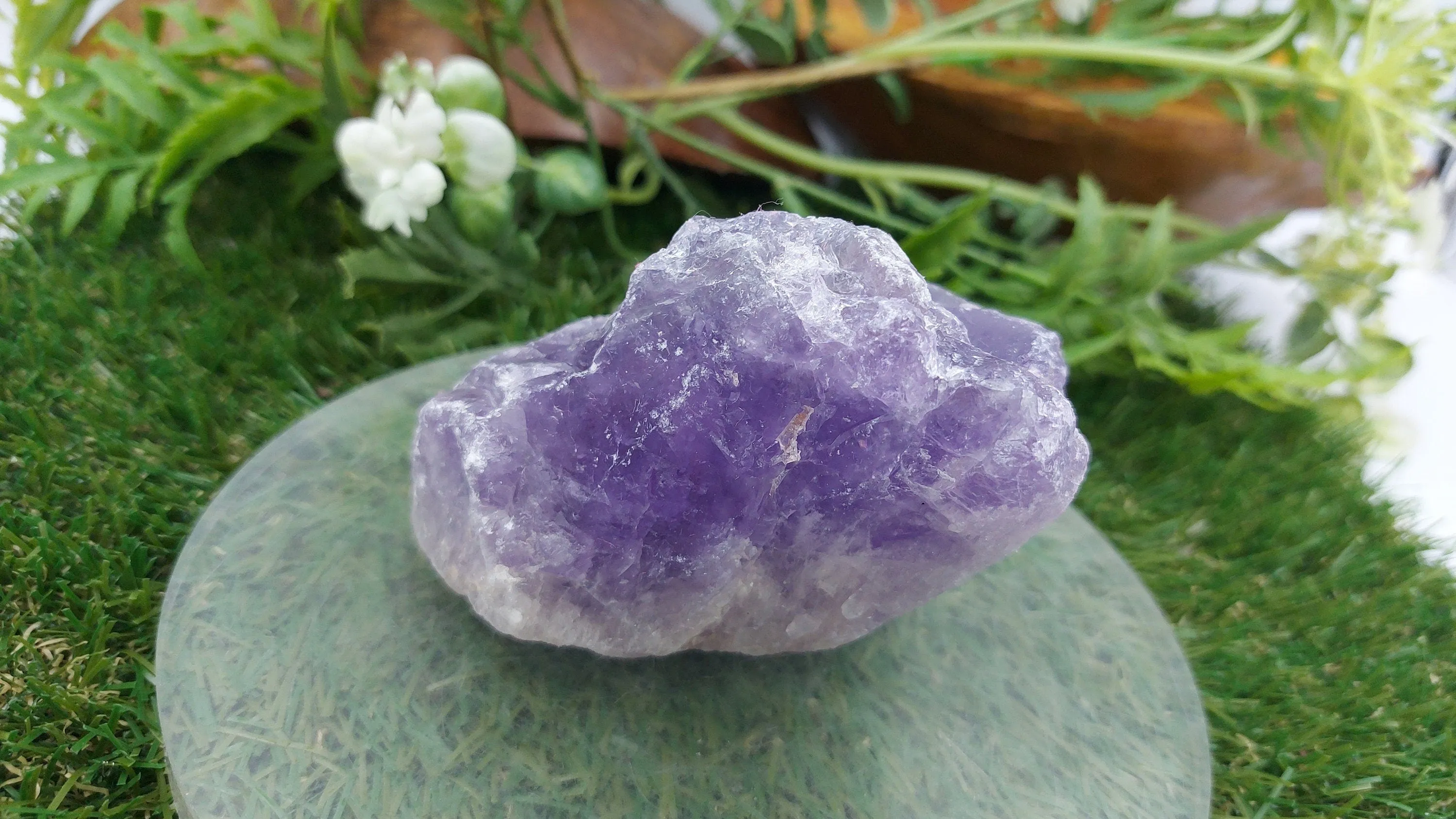 Rough Amethyst Mineral - Chakra Healing & Protection