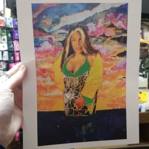 Sacred Spaces "Jess" PRINT by Chelsey Luster