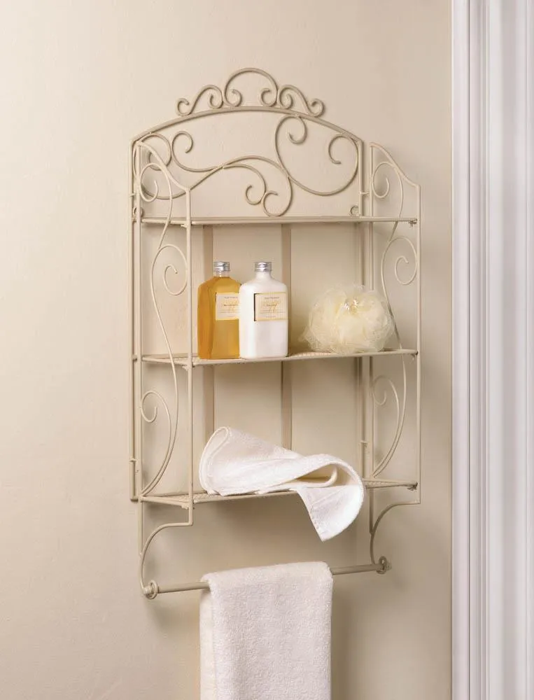 Scrollwork Display Wall Shelf