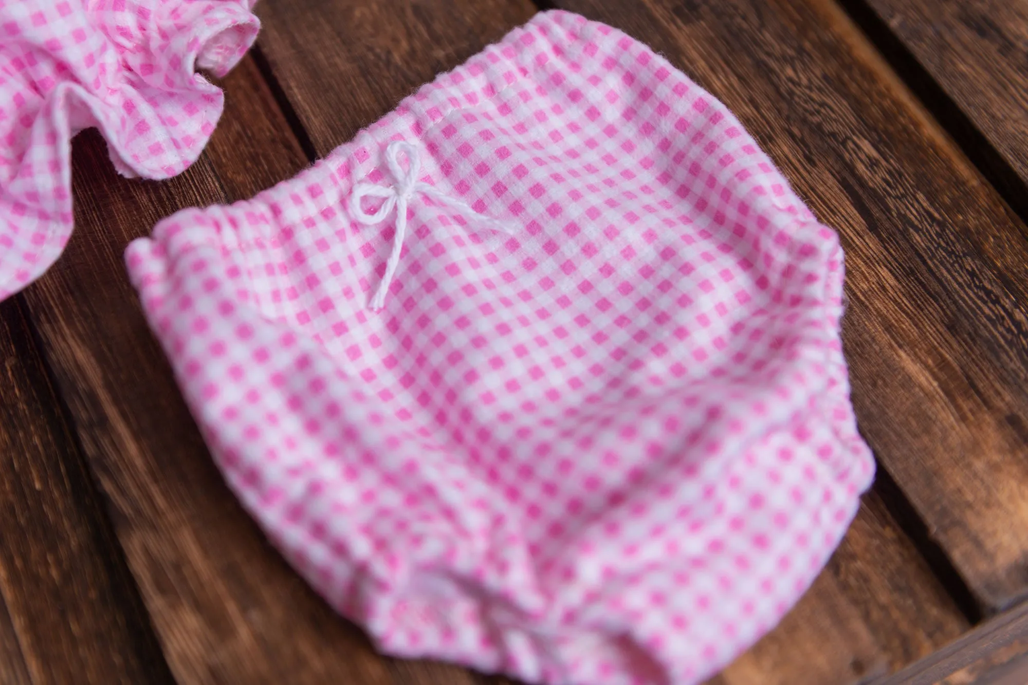 SET Bath/Spa Bloomer and Shower Cap - Pink - Model 1