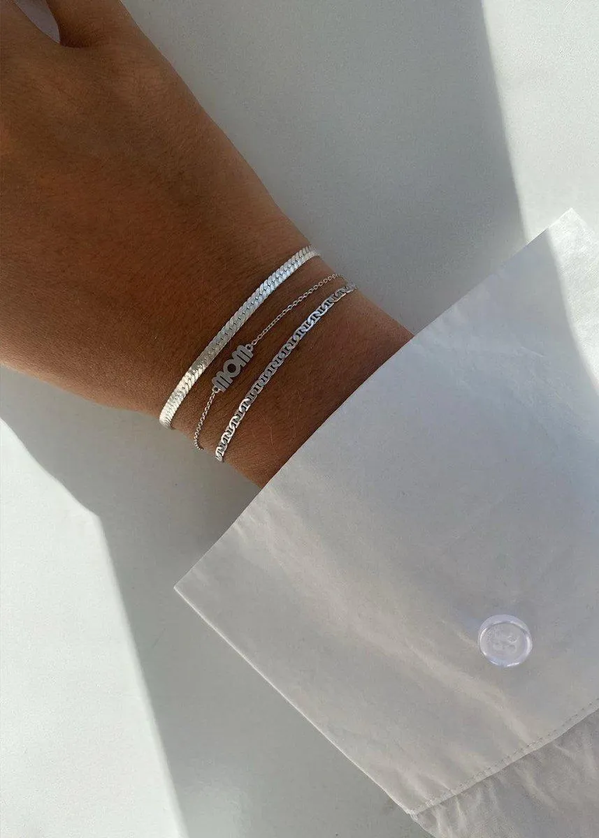 Snake Bracelet - Silver