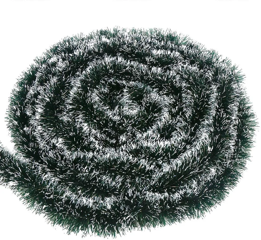 Snow Moss for Xmas Party- 2 Pcs of 6 feet- Decoration Item for Christmas