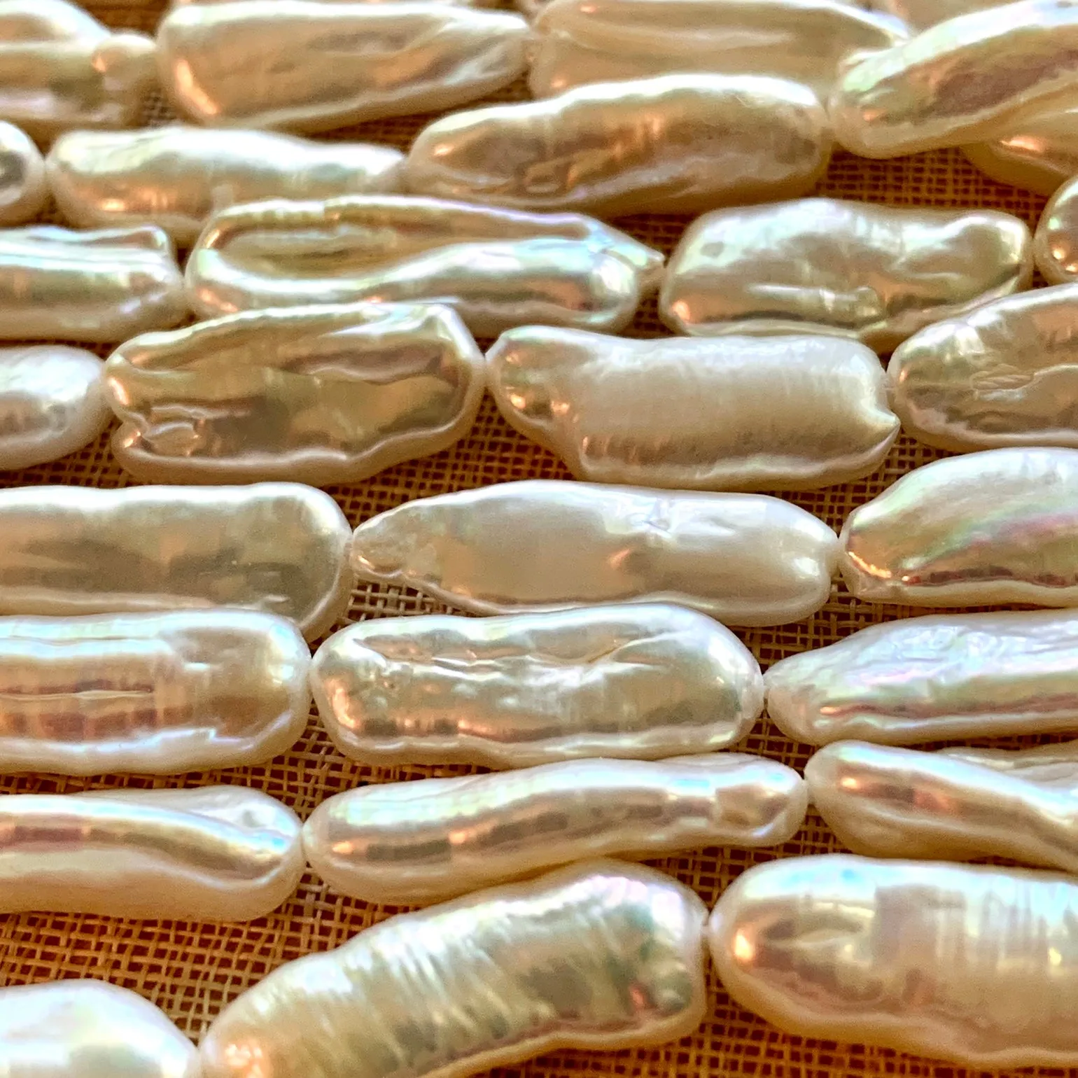 Strand of Organic Stick Pearls