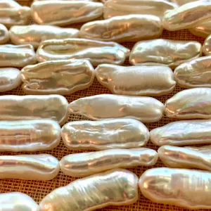 Strand of Organic Stick Pearls