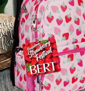 Strawberry Festival Bag Tag Charm CHARMBERRY0520