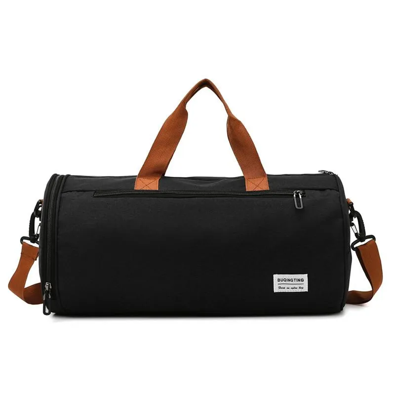 Summer New Fashion Women's Sports Bag Trendy Solid Color Large-capacity Travel Bags Oxford Cloth Waterproof Gym Bags Travel Bags
