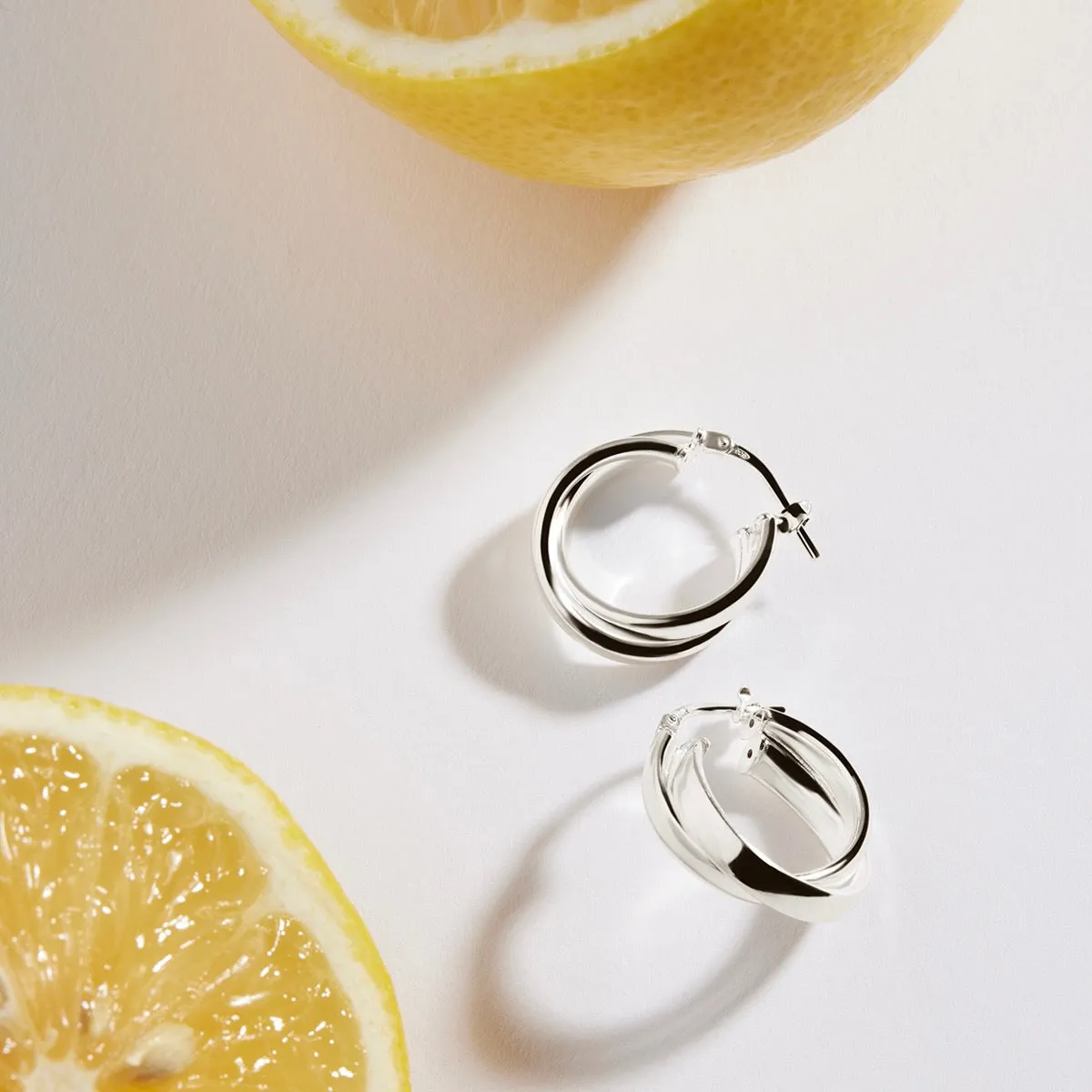 Sunshine Hoop Earrings