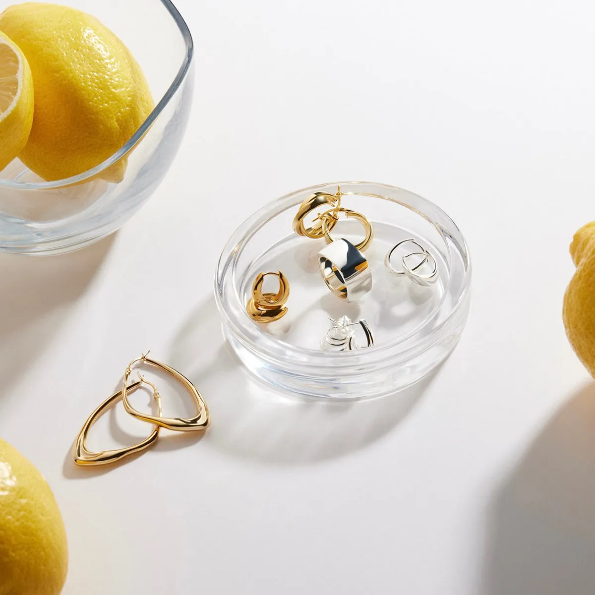 Sunshine Hoop Earrings