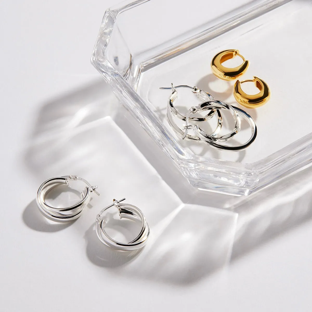 Sunshine Hoop Earrings