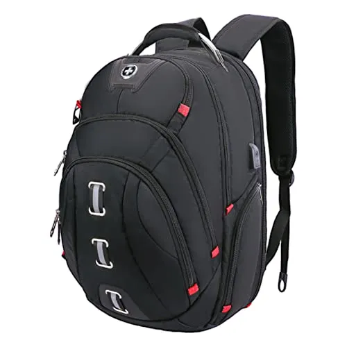 Swissdigital Pixel Travel Laptop Backpack-Laptops Backpack