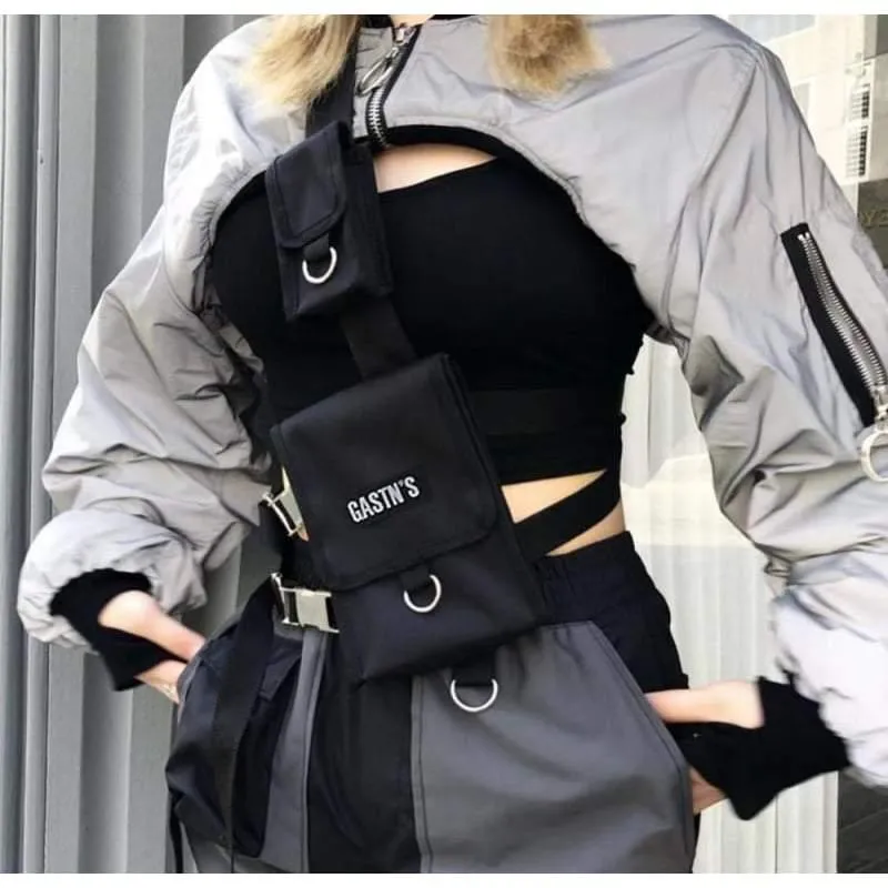 Techwear Crossbody Small Chest Bag