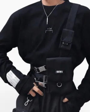 Techwear Crossbody Small Chest Bag