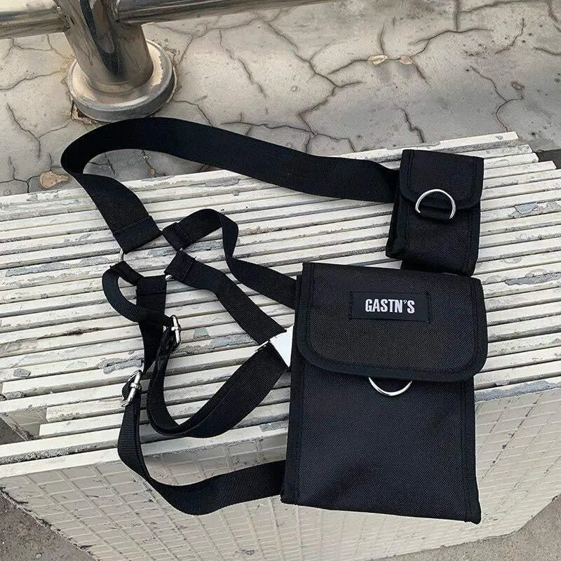 Techwear Crossbody Small Chest Bag