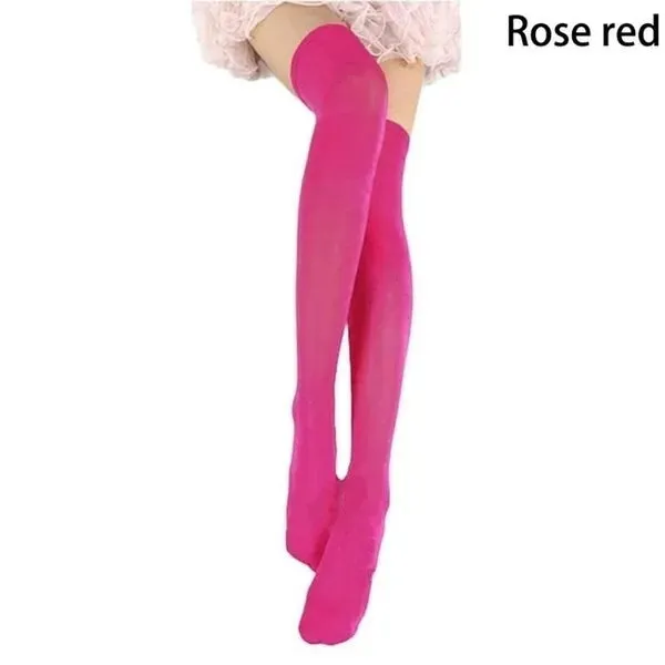 TEEK - Candy Colors Over The Knee Long Stockings