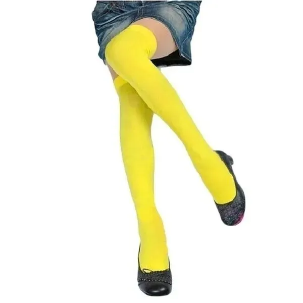 TEEK - Candy Colors Over The Knee Long Stockings