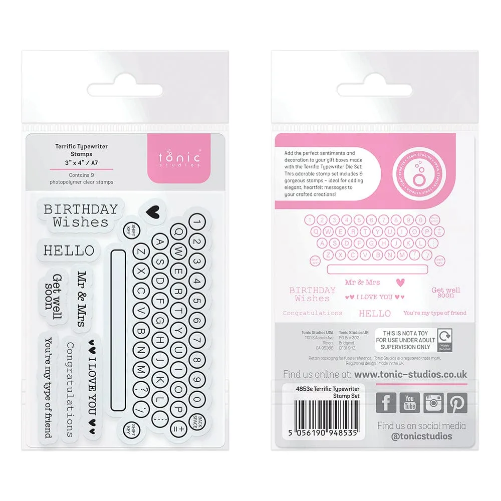 Terrific Typewriter Stamp Set - 4853E
