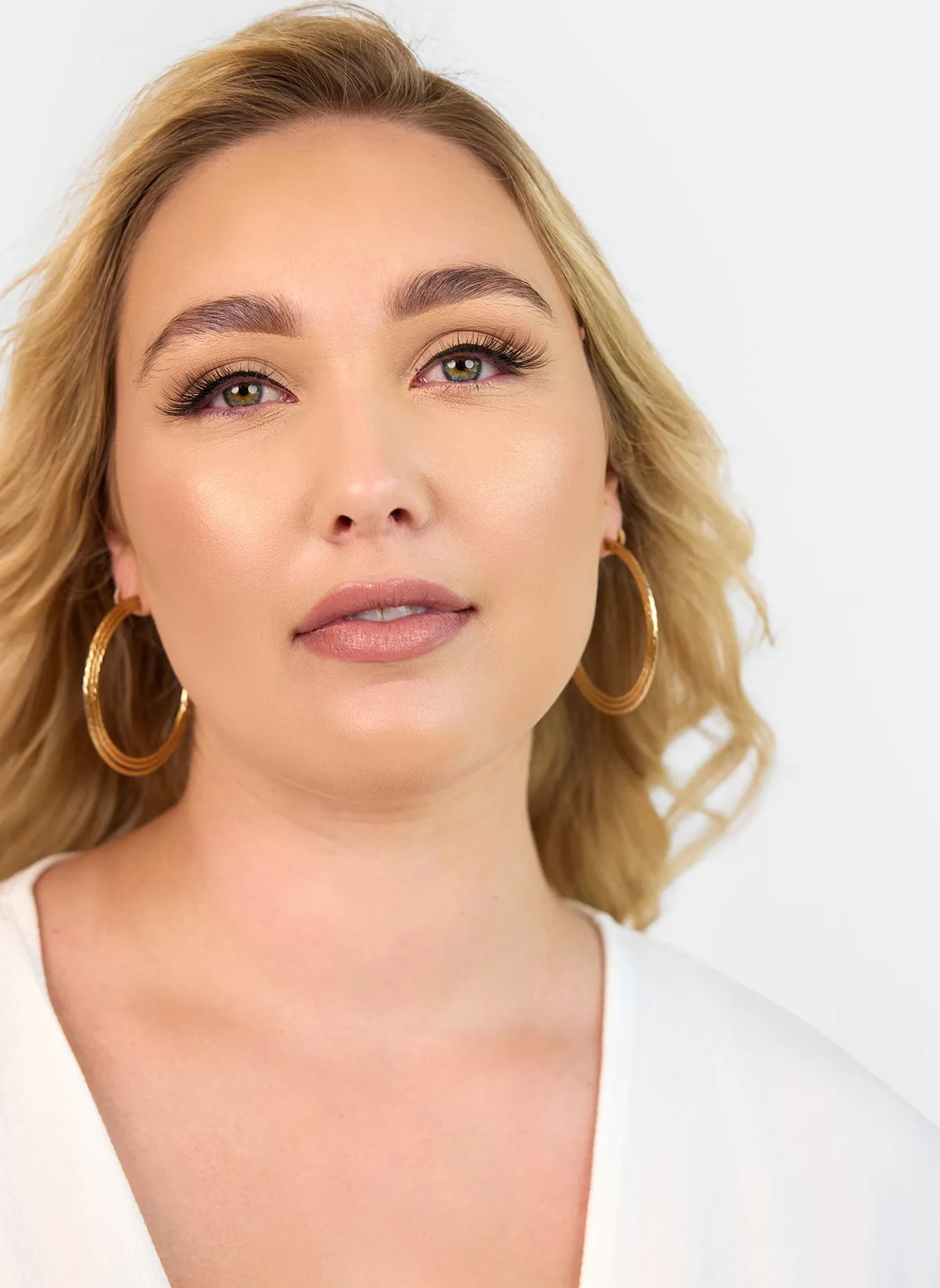 Textured Hoop Earrings