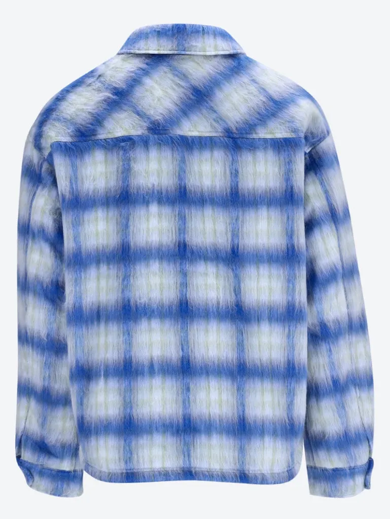 Textured overshirt