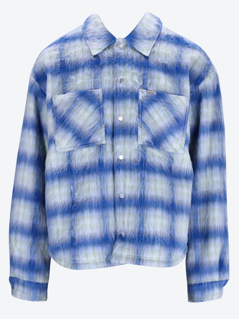 Textured overshirt