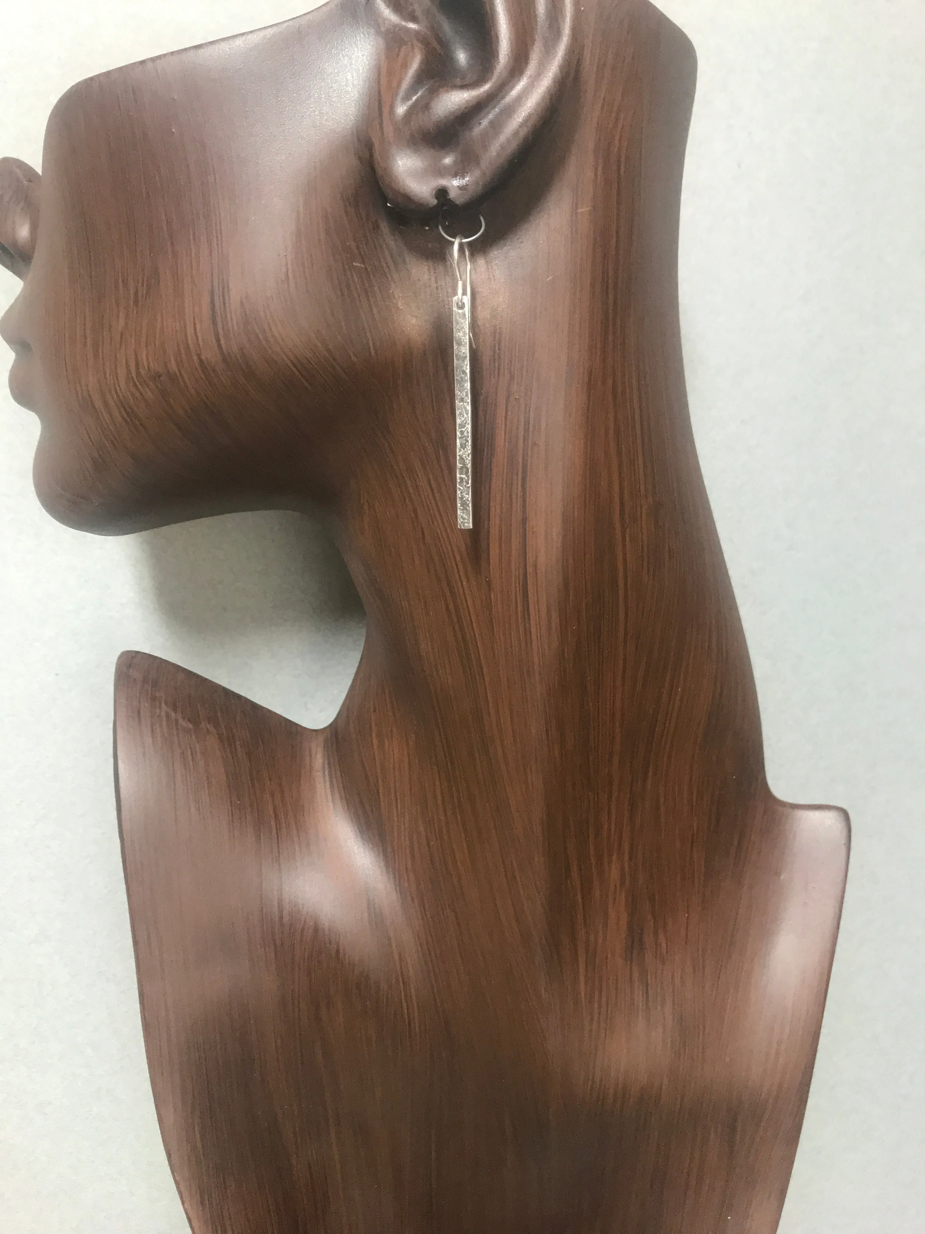 Textured Sticks Earrings