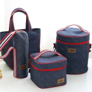 Thermal Insulated Lunch Box Cooler Handbag