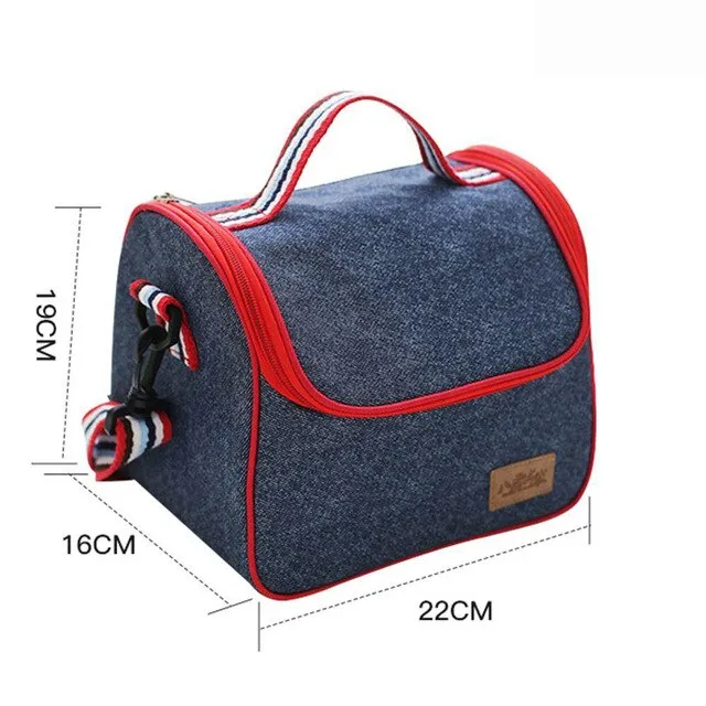 Thermal Insulated Lunch Box Cooler Handbag