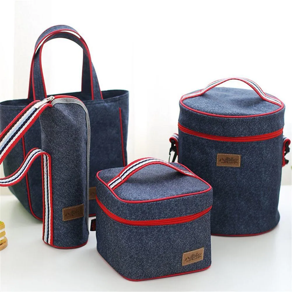 Thermal Insulated Lunch Box Cooler Handbag