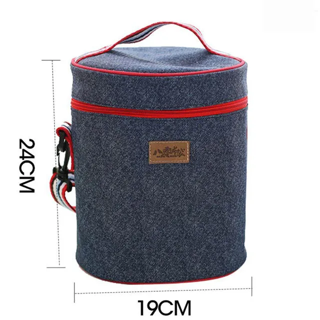 Thermal Insulated Lunch Box Cooler Handbag
