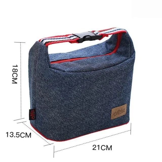 Thermal Insulated Lunch Box Cooler Handbag