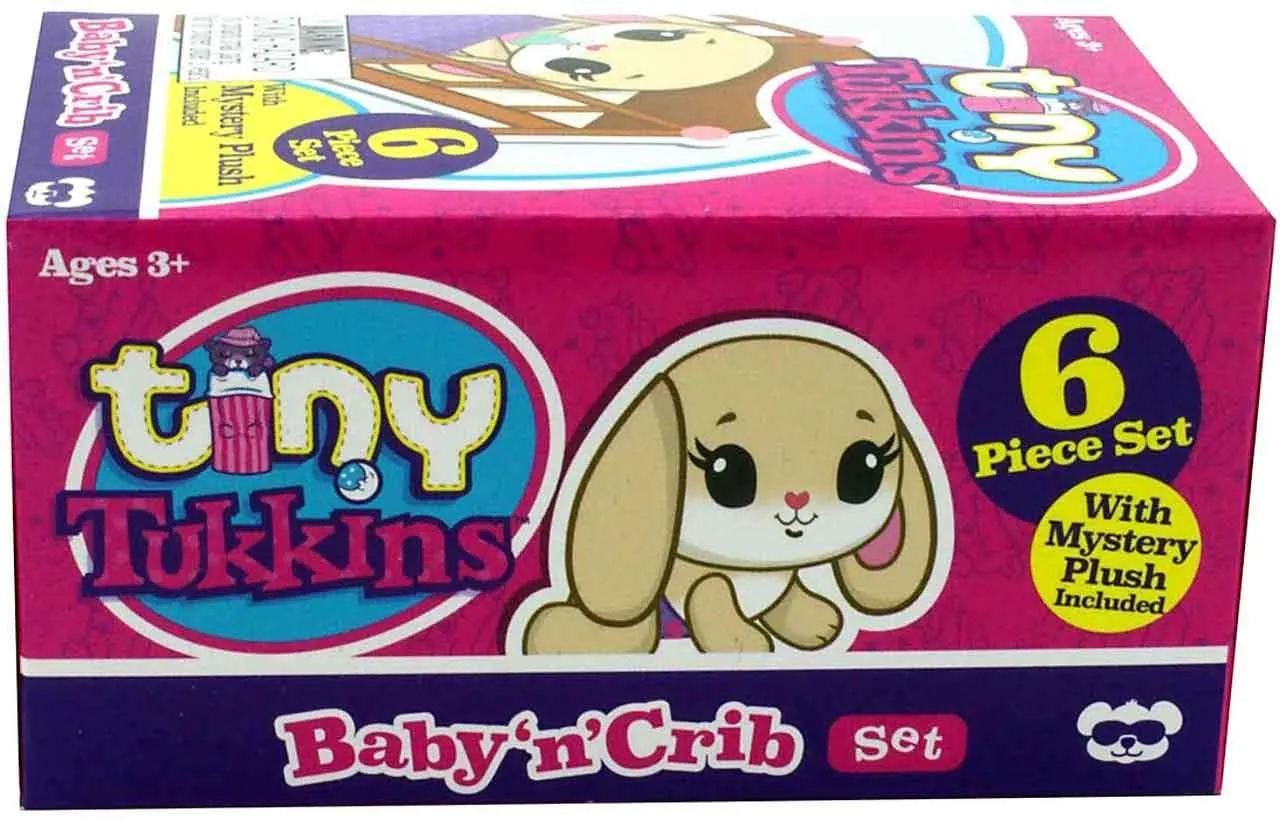 Tiny Tukkins Cuddle 'n' Play Den Core Pack - 1 Fox plus 1 Mystery Pack