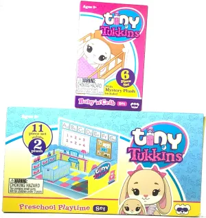 Tiny Tukkins Naptime Nursery Core Pack - 1 Bunny & 1 Mystery Pack