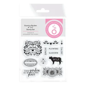 Tonic Studios - Country Garden Stamp Set - 4776E