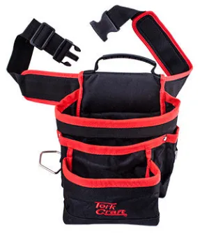 TOOL POUCH NYLON WITH BELT 5 POCKET   LOOPS