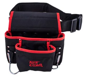 TOOL POUCH NYLON WITH BELT 8 POCKET   LOOPS