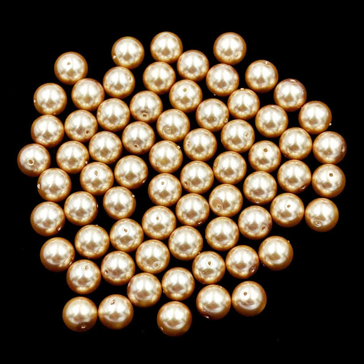 Top Quality Czech Satin Luster Glass Pearl Round Loose Beads Bag (3)