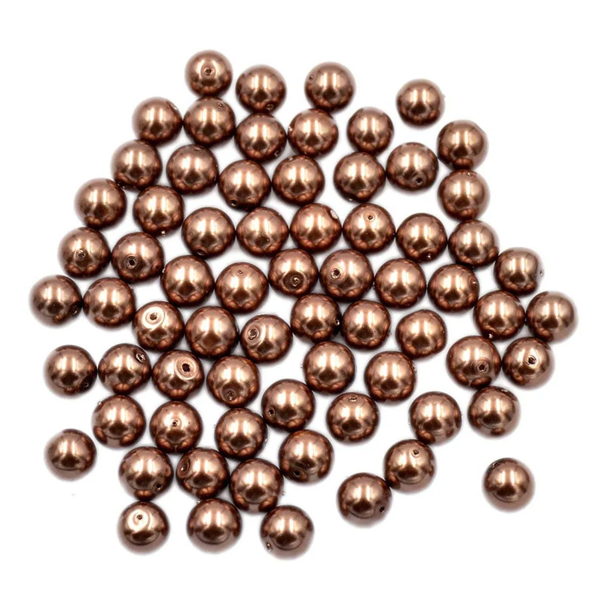 Top Quality Czech Satin Luster Glass Pearl Round Loose Beads Bag (3)