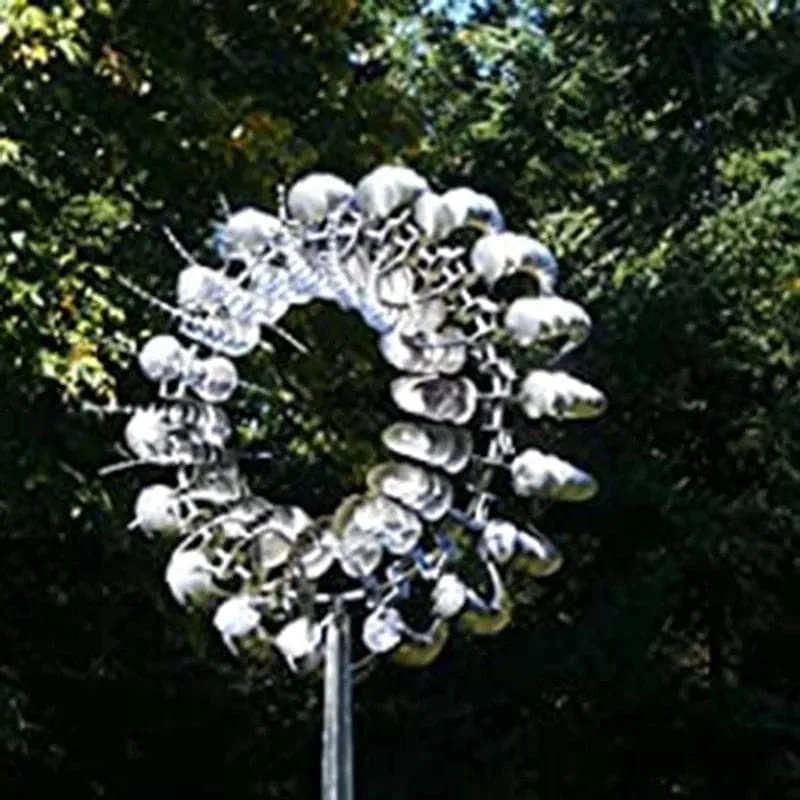 Unique And Magical Metal Windmill | Magic Metal Kinetic Sculpture