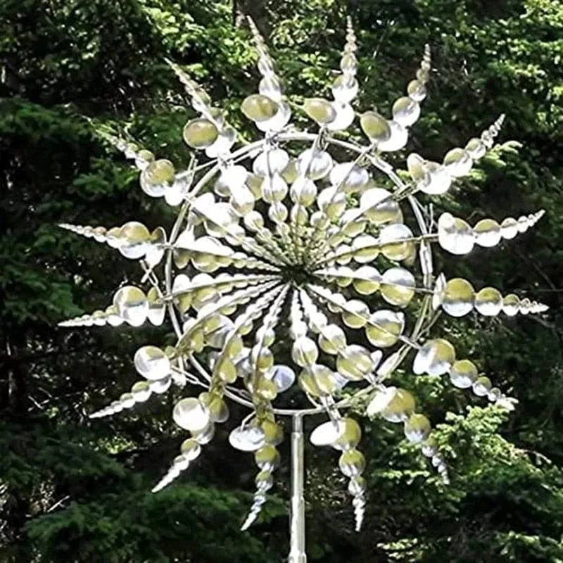 Unique And Magical Metal Windmill | Magic Metal Kinetic Sculpture
