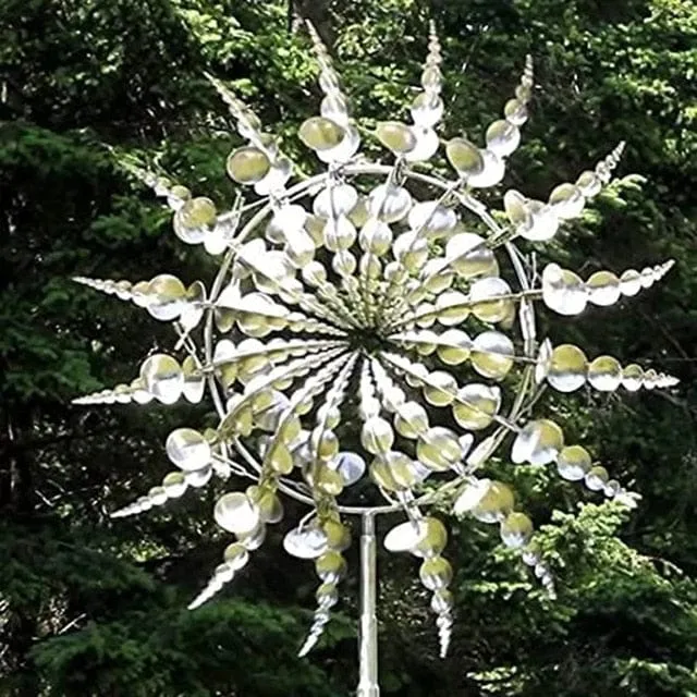Unique And Magical Metal Windmill | Magic Metal Kinetic Sculpture